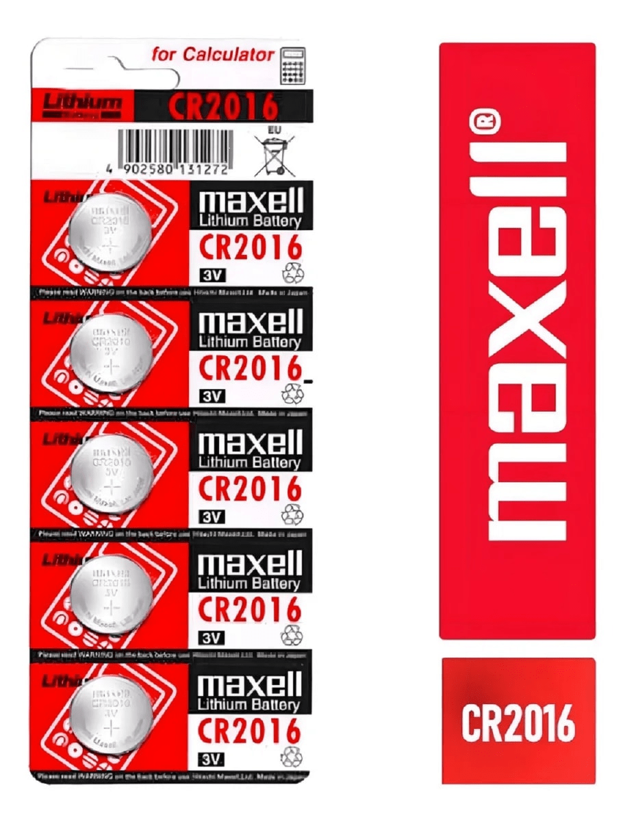 Tira Pila CR2016 Maxell1