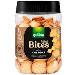 GULLON MINI BITES CHEDDAR 250 GR