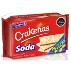 GALLETA CRACKENAS SODA X 150 GR