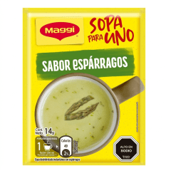SOPA PARA UNO ESPARRAGOS MAGGI 14 GR