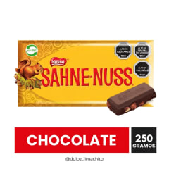 CHOCOLATE SAHNE NUSS BARRA 250 GR