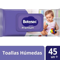 TOALLA HUMEDAS BABYSEC PREMIUM 45 UNI