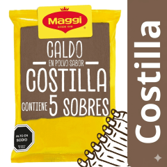 CALDO EN POLVO MAGGI SABOR COSTILLA 35GR