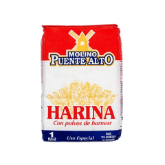 HARINA CON POLVO 1 KILO PUENTE ALTO