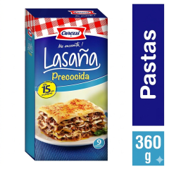 LASAÑA PRECOCIDA CAROZZI 330GR