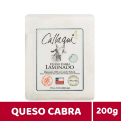 QUESO CABRA LAMINADO CALLAQUI 200GR