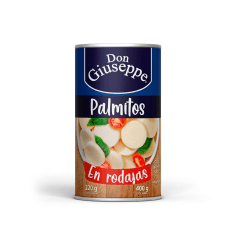 PALMITOS EN RODAJAS DON GIUSEPPE 400GR CM