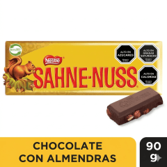 SAHNE-NUSS BARRA 90GR