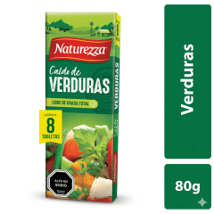 CALDO DE VERDURA NATUREZZA 80GR