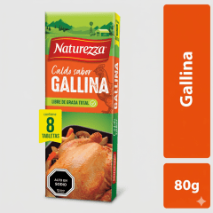 CALDO DE GALLINA NATUREZZA 80GR CM