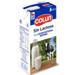 LECHE ENTERA SIN LACTOSA COLUN 1 LITRO