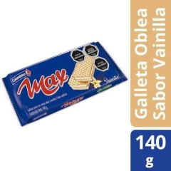 GALLETA COLOMBINA MAX VAINILLA  14O GR