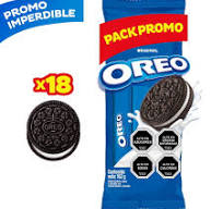 alletas Oreo original 3 pack x 54g c/u 162 g