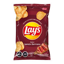 PAPAS  JAMON SERRANO LAYS 125GR
