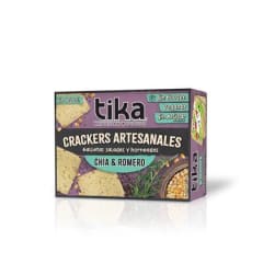 TIKA CRACKERS CHIA & ROMERO 140GR
