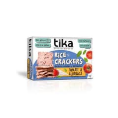 TIKA CRACKERS TOMATE ALBAHACA 140GR