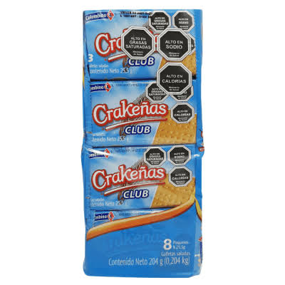 GALLETA CRACKENA COLOMBINA 8 X 24 GR1
