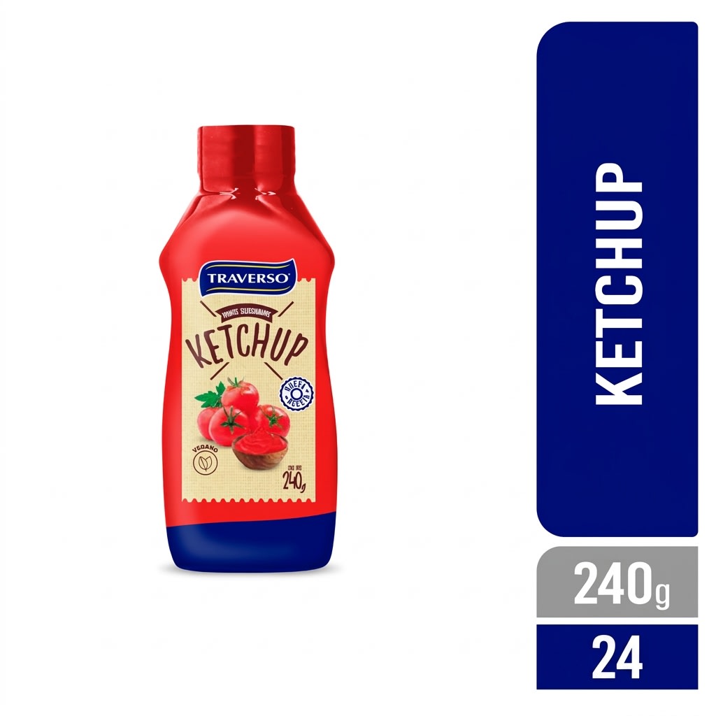 KETCHUP TRAVERSO 240GR1