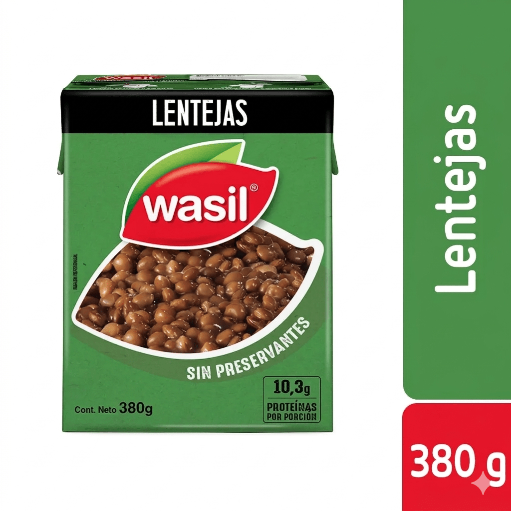 WASIL LENTEJAS 380GR CM1