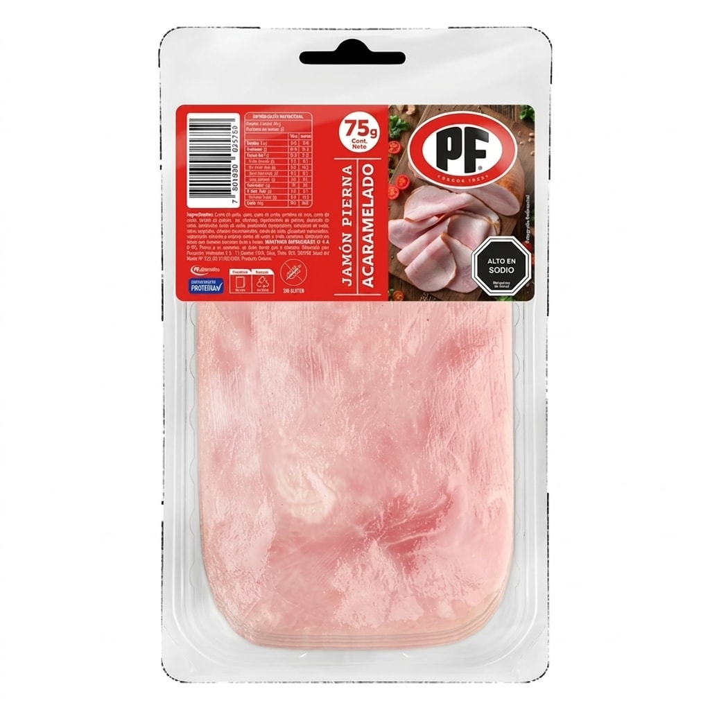 OFERTA JAMON PIERNA ACARAMELADO PF 75GR1