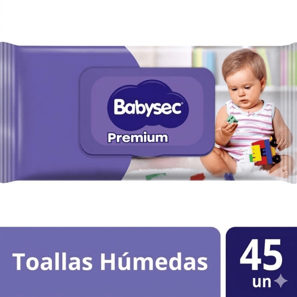 TOALLA HUMEDAS BABYSEC PREMIUM 45 UNI1