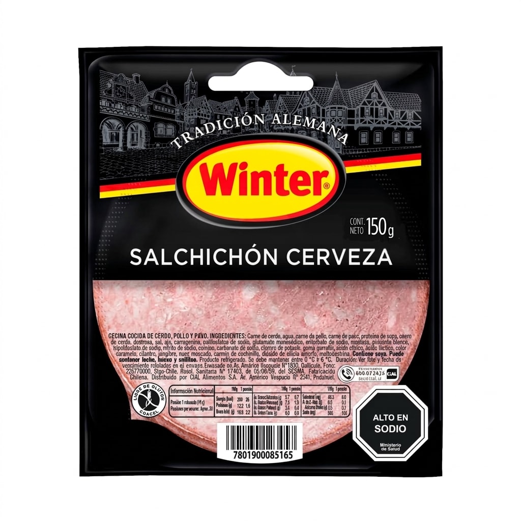 SALCHICHON CERVECEZA WINTER 150GR1