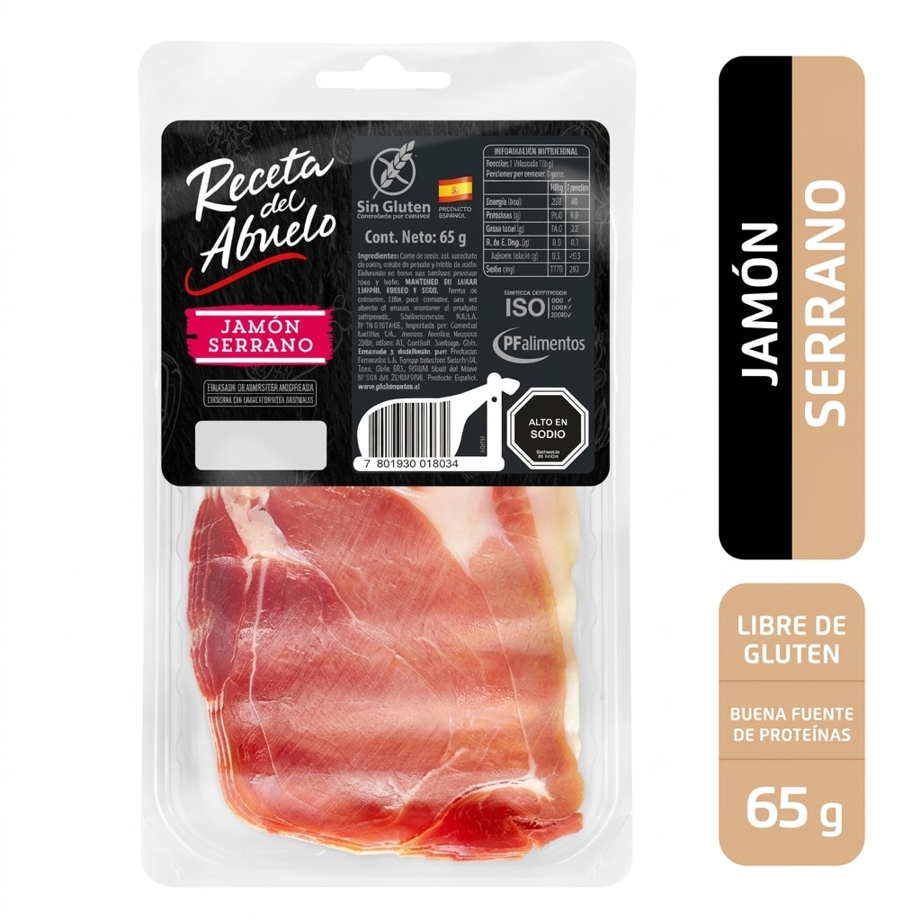 JAMON SERRANO RDA 65GR1