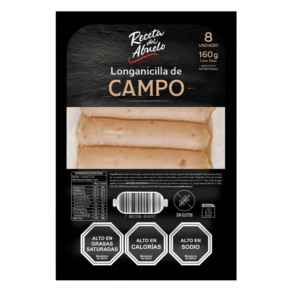 LONGANICILLA DE CAMPO RDA  160GR1