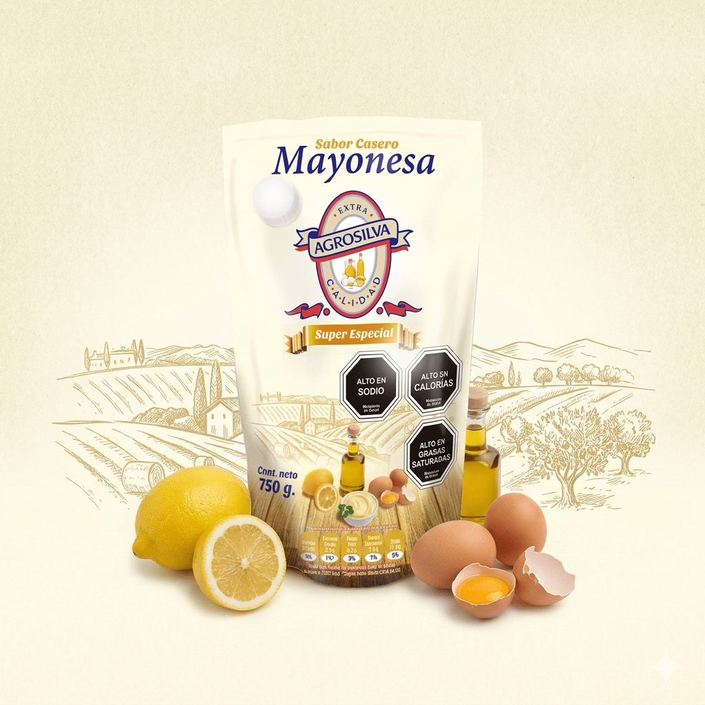 MAYONESA AGROSILVA 750GR1