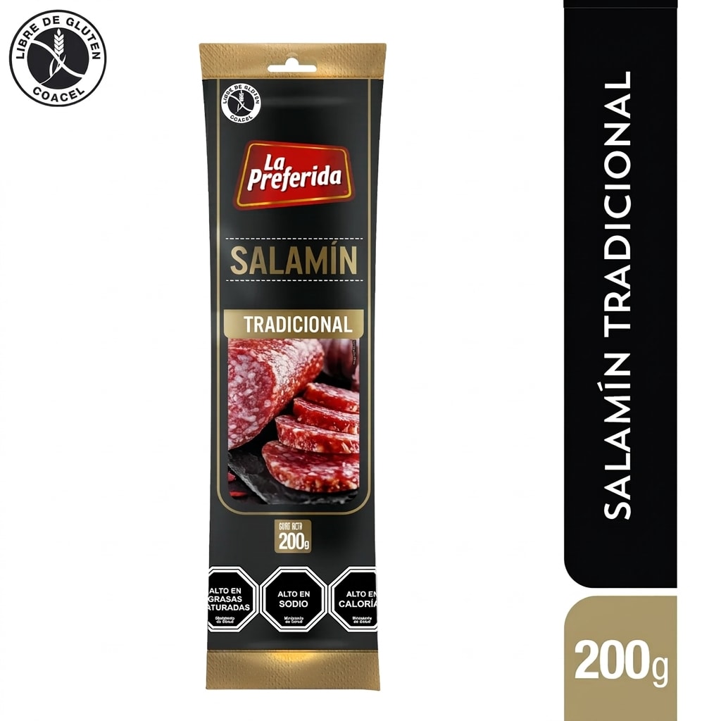 SALAMIN LA PREFERIDA TRADICIONAL 200GR1