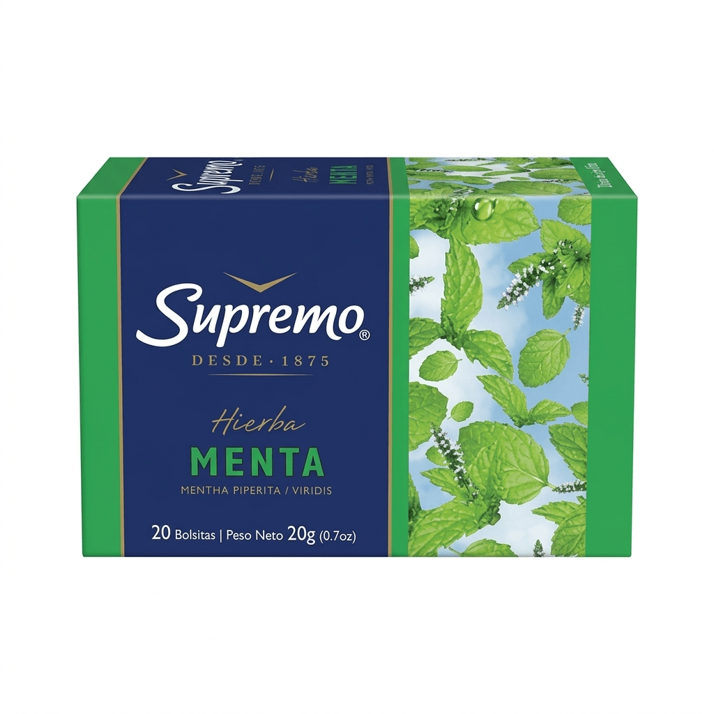 TE DE MENTA SUPREMO 20 BOLSITAS1