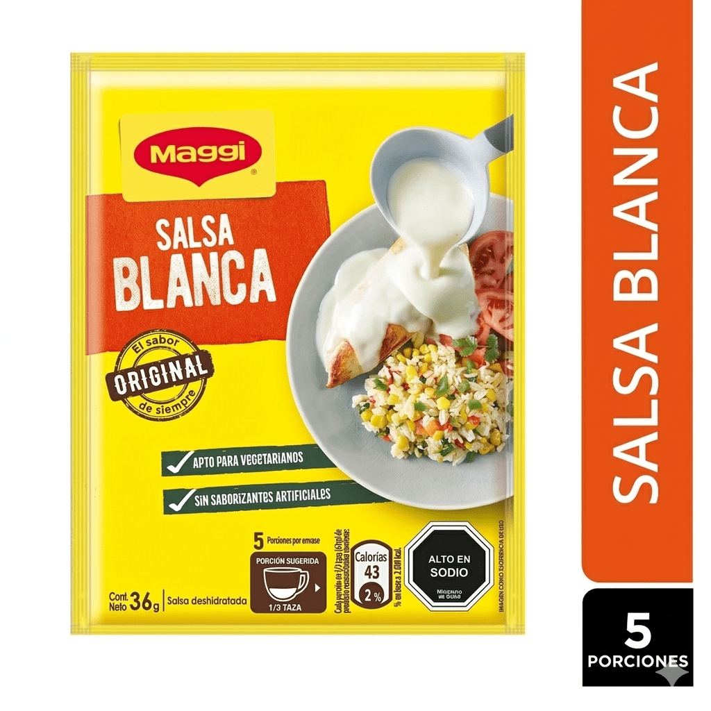 SALSA BLANCA MAGGI 36 GR1