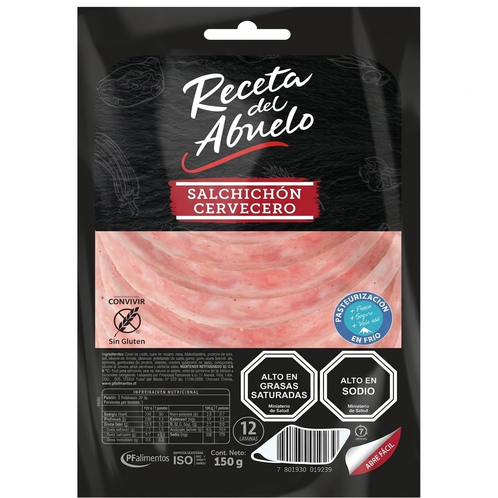 SALCHICHON CERVECERO RDA 150 GR1