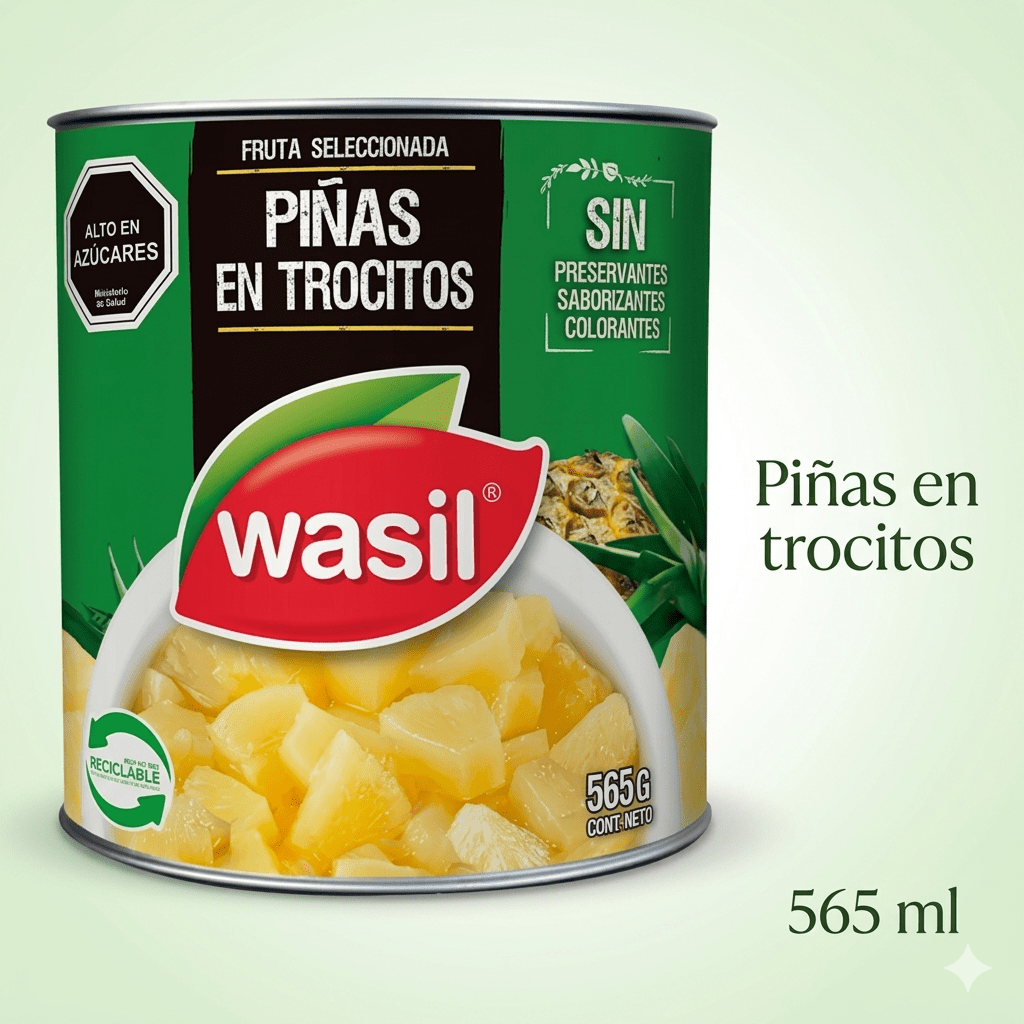 PIÑA EN TROZOS ESMERALDA 565GR1