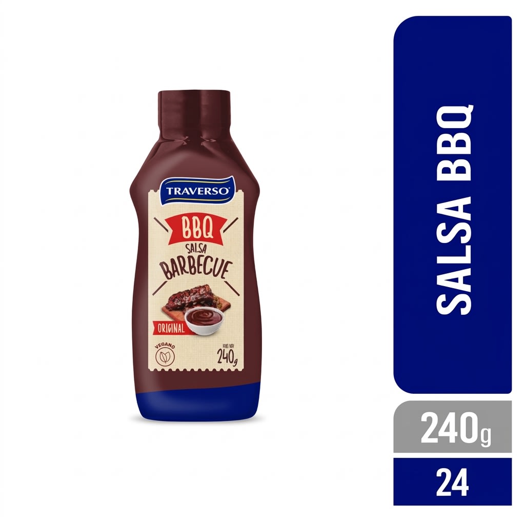 SALSA BBQ TRAVERSO 240 GR1