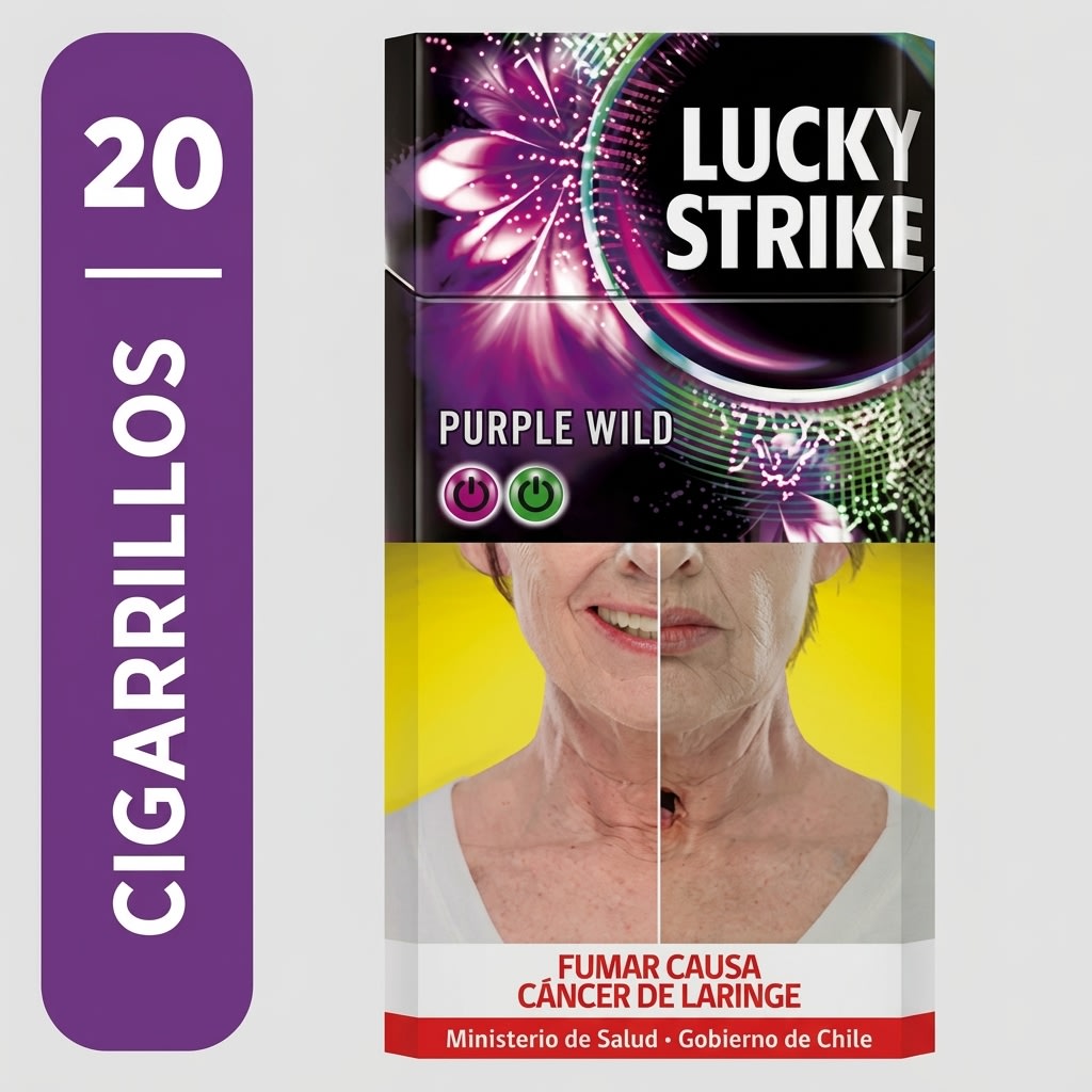 CIGARROS LUCKY STRIKE PURPLE WILD 20UND1