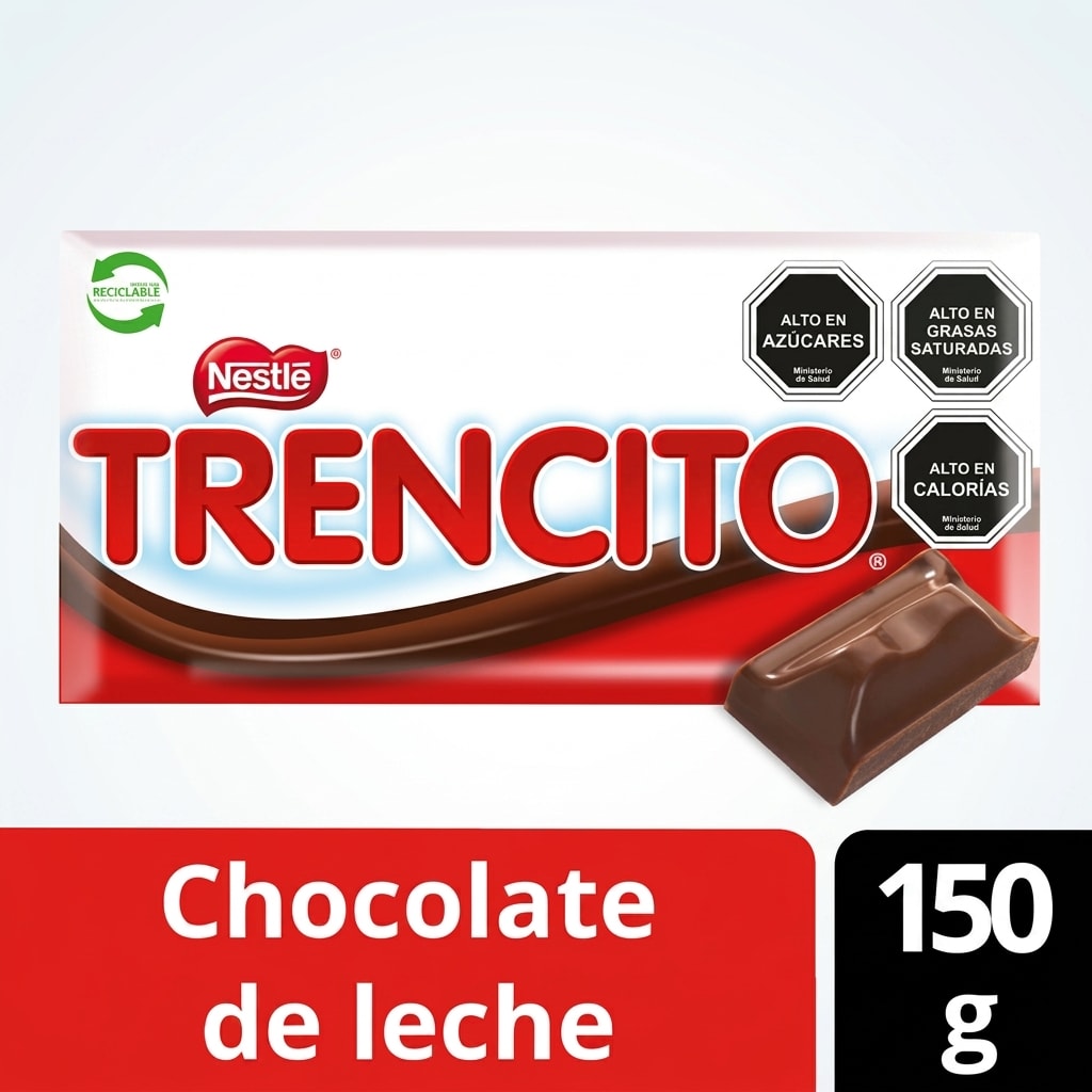 CHOCOLATE TRENCITO BARRA 150 GR1