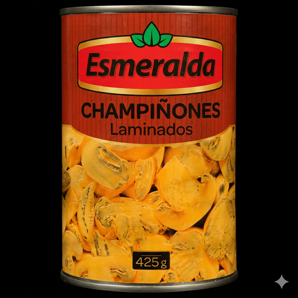 CHAMPIÑON LAMINADO ESMERALDA 400G1