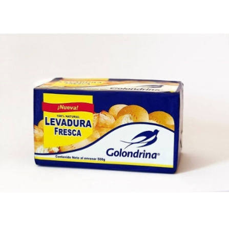 LEVADURA FRESCA GOLONDRINA 500 GR1