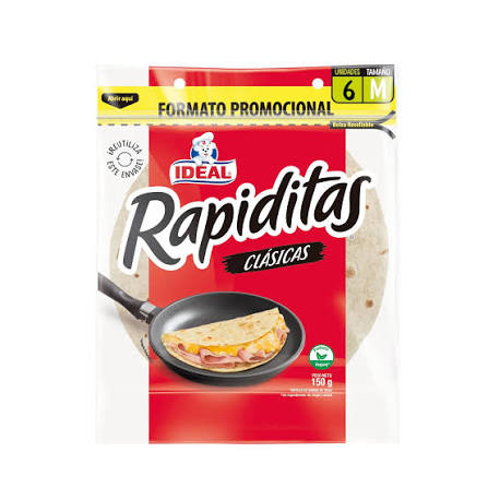RAPIDITAS IDEAL X6 CLASICAS 150 GR1