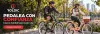 Ciclista usando cascos Cairbull