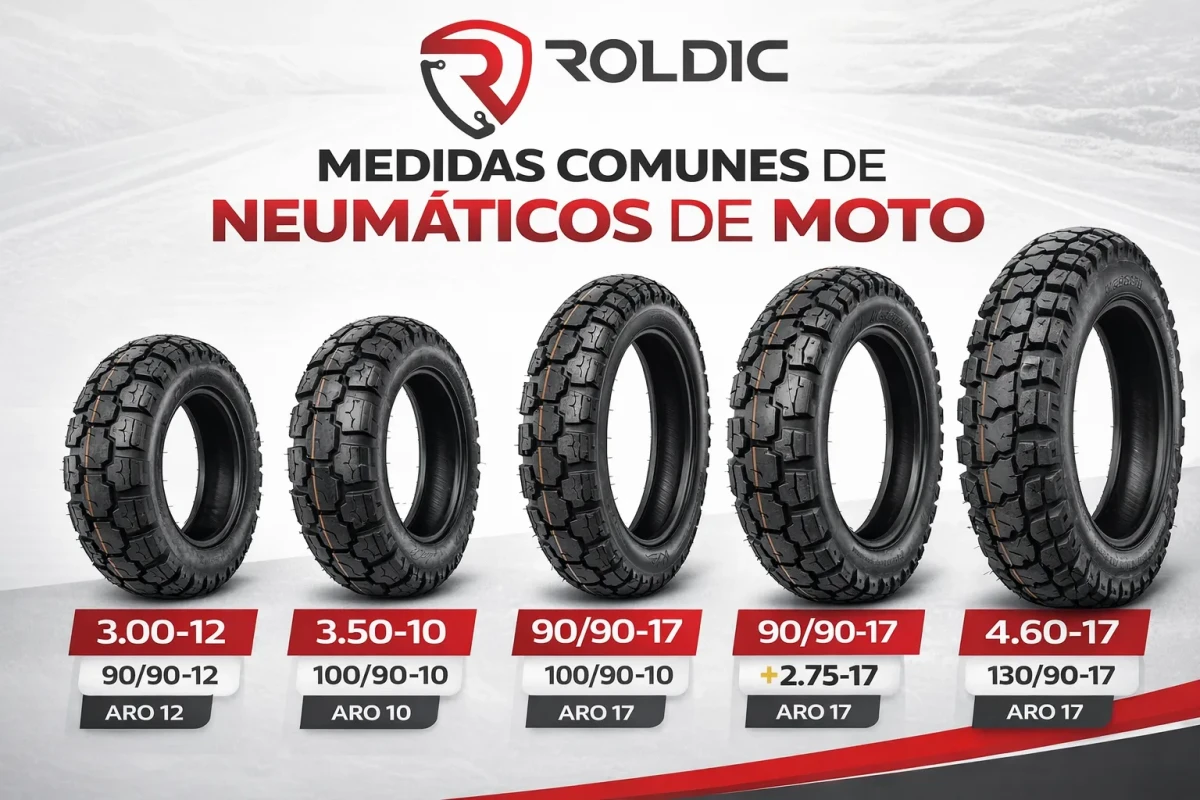 Cómo leer un neumático de moto (guía completa de medidas, códigos y equivalencias)