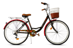 Bicicleta de Paseo Aro 26 Dama Roldic Liz | 6 Velocidades