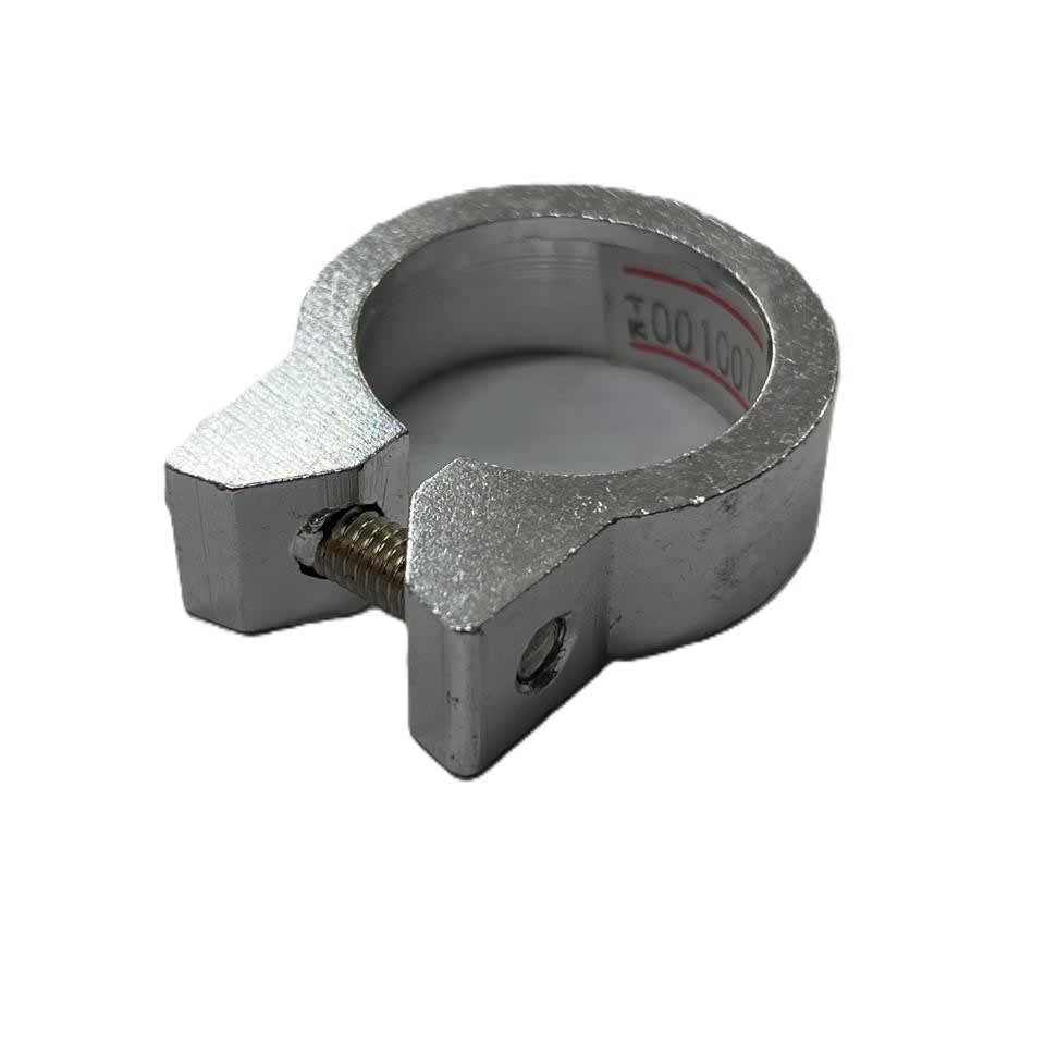 Abrazadera de Sillín 31.8 mm Aluminio Silver | Perno Allen1