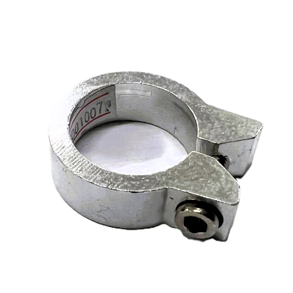 Abrazadera de Sillín 31.8 mm Aluminio Silver | Perno Allen2