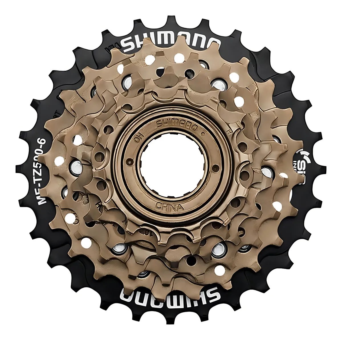 Piñón Rueda Libre Shimano Tourney MF-TZ500-6, 6 Velocidades 14-28T1