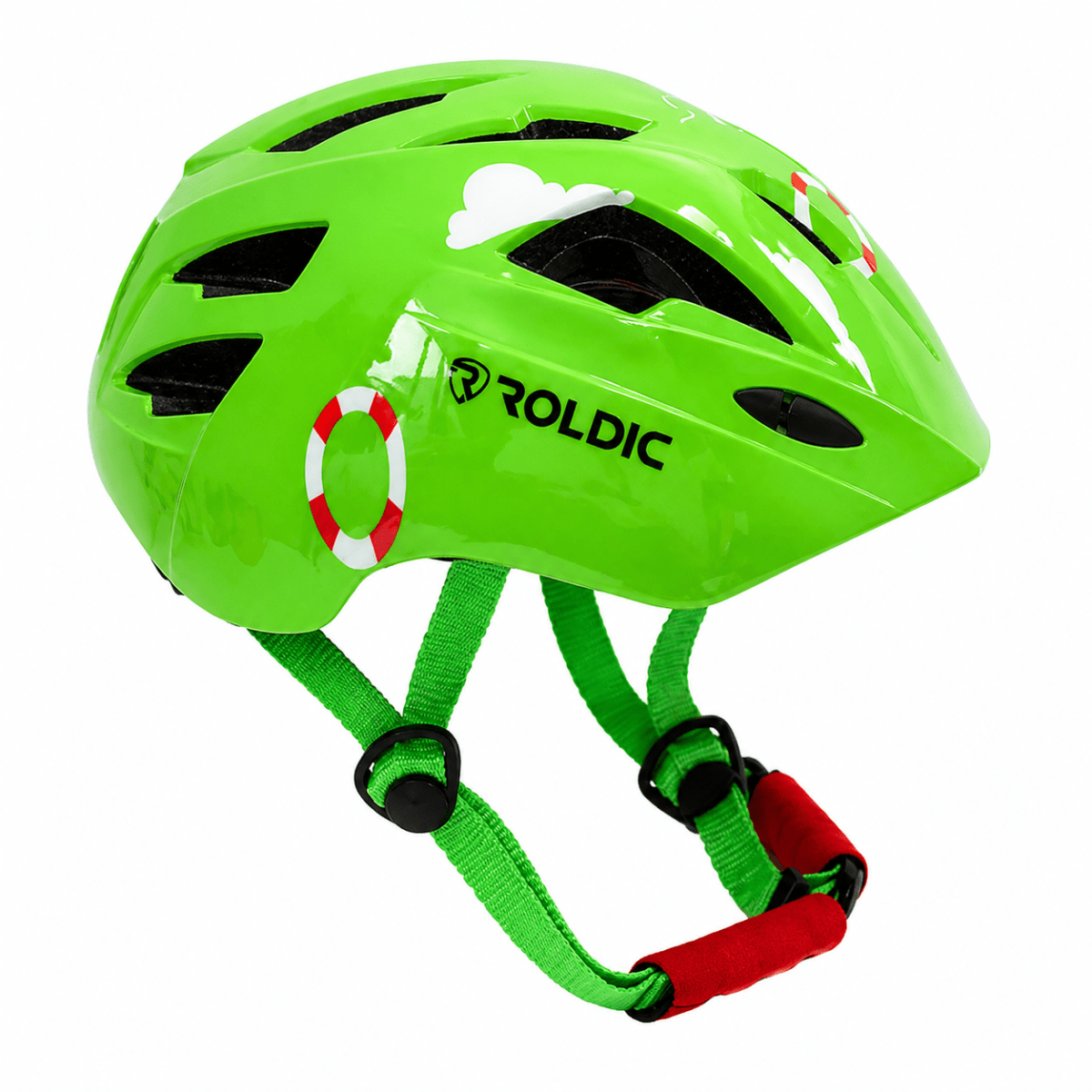 Casco Bicicleta Niño 48-52 cm con Luz Trasera | ROLDIC1