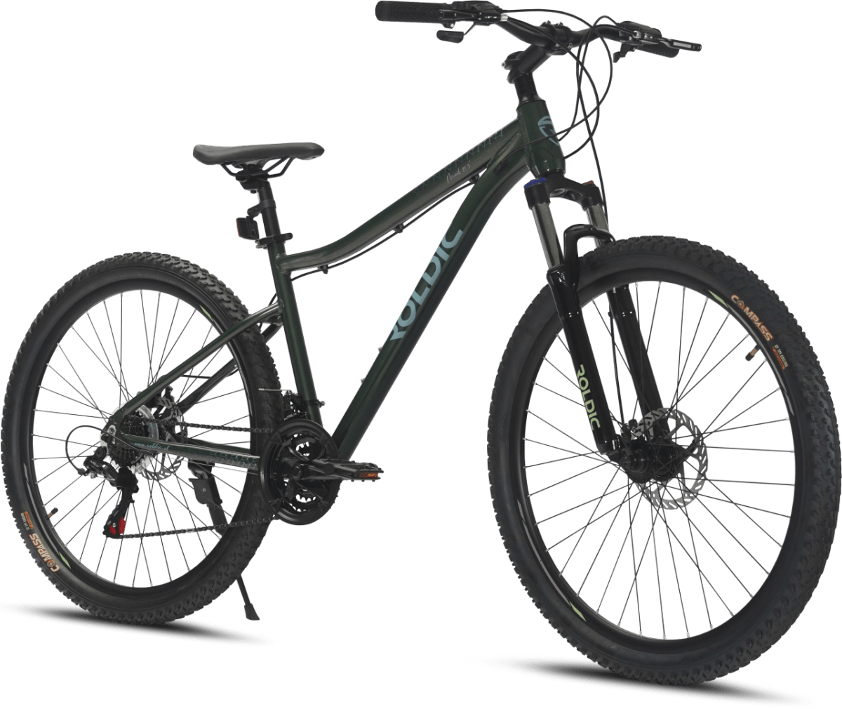 Bicicleta Mountain Bike Aro 27,5 - VERDE MILITAR | roldic