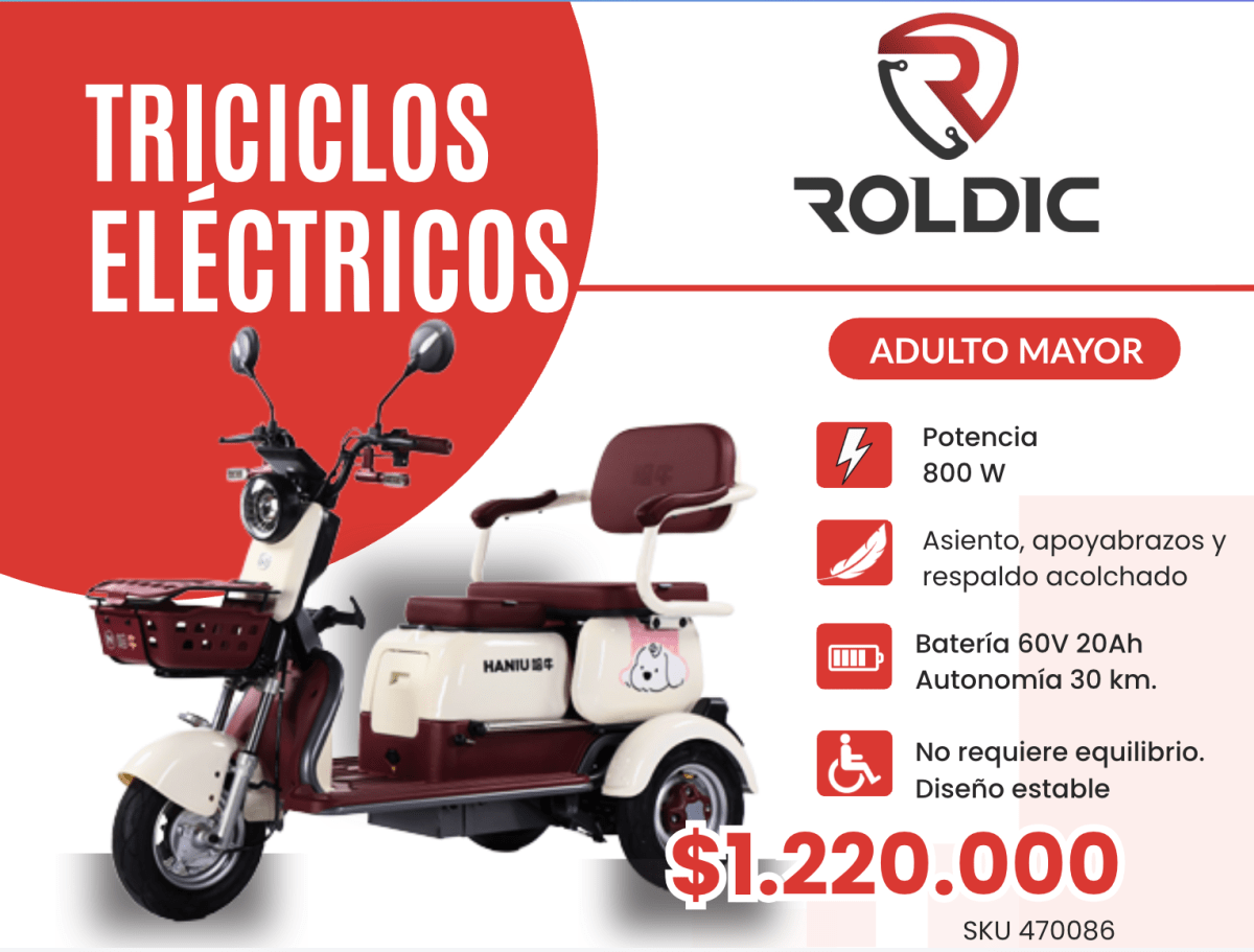 TRICICLO ELECTRICO ROLDIC2