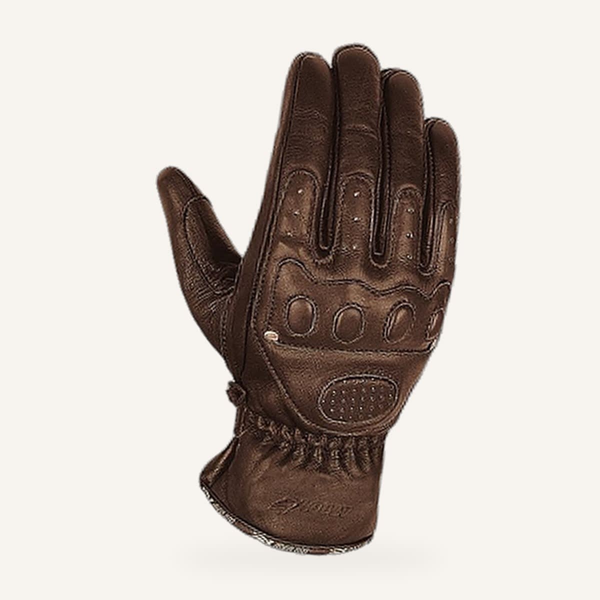 Guantes de Cuero ATROX Urbano para Moto y Bicicleta | Roldic3
